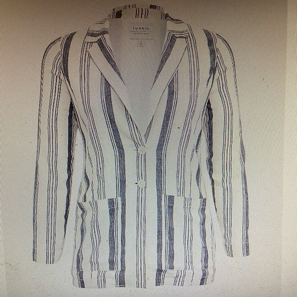 Linen blazer - Picture 2 of 4